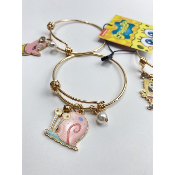 SpongeBob bracelets 3pc set SpongeBob,Gary & Patrick - Picture 3 of 11
